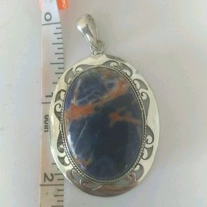 Navy Sodalite Pendant